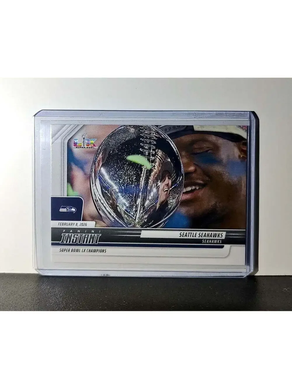 Seattle Seahawks 2026 Panini NFL Super Bowl LIX Champions #1 Football Card